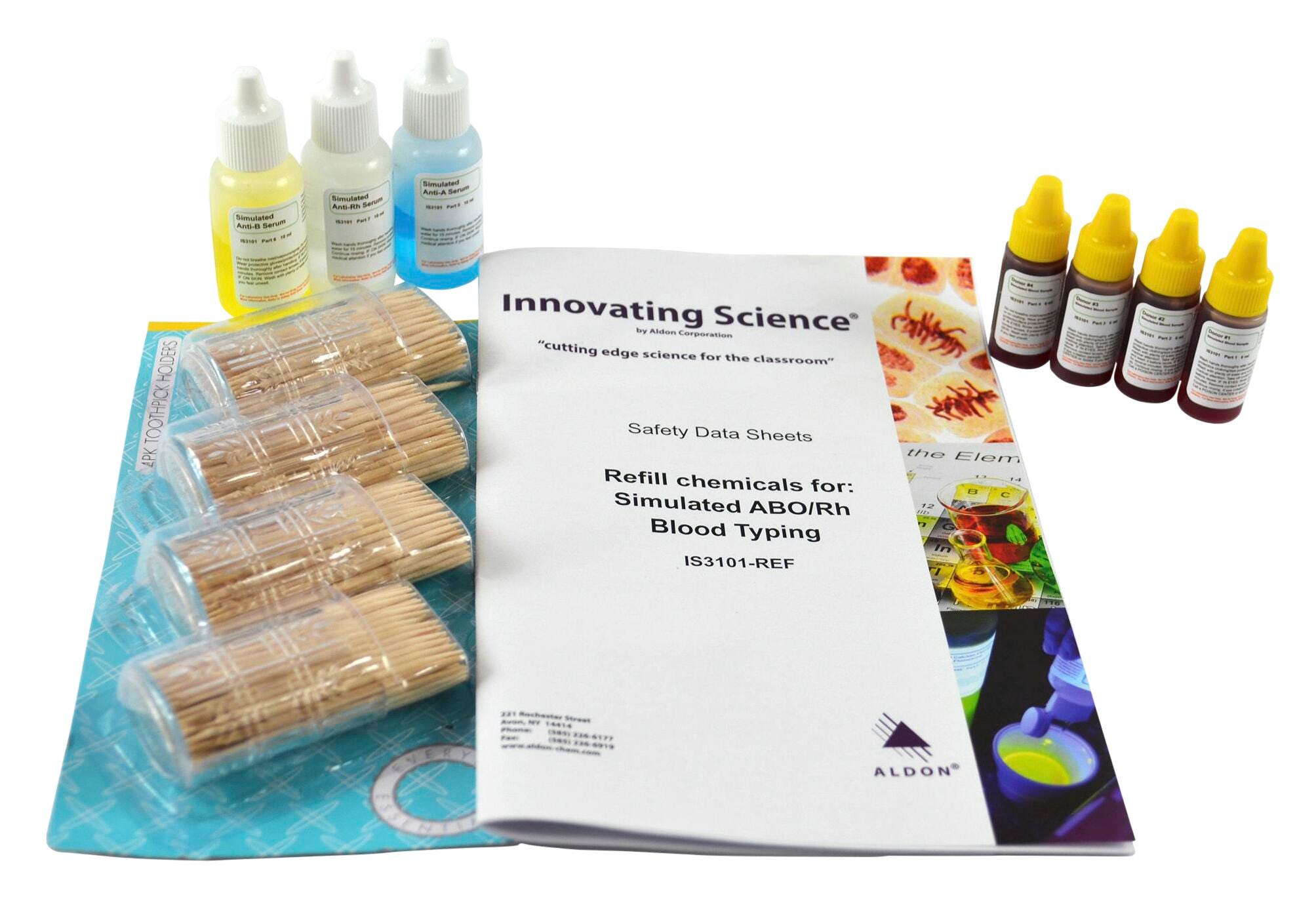 Innovation Science ABO/RH Blood Typing - Refill 2134309